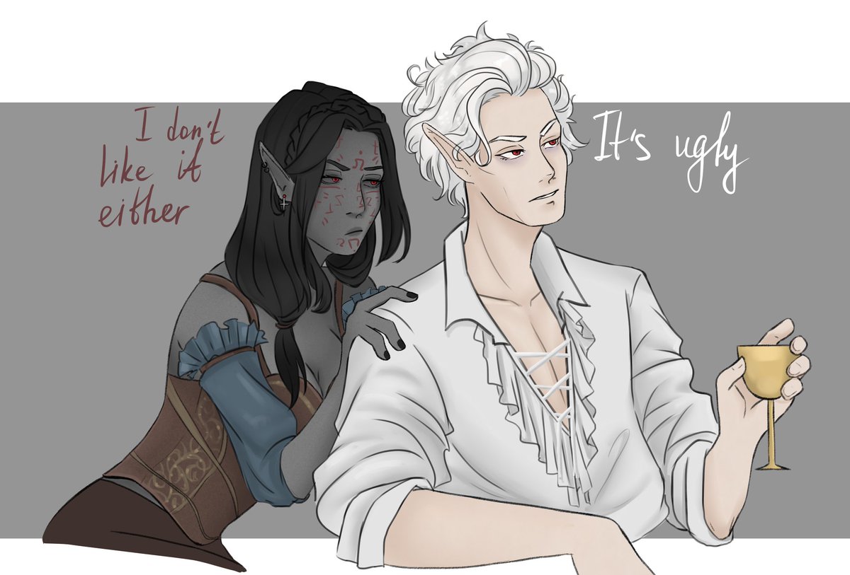 JesterJock's tweet photo. #BaldursGate3 #Astarion #BG3fanart #BG

Eternal lovers, eternal old men, eternal grumblers https://t.co/TLIk8KOate