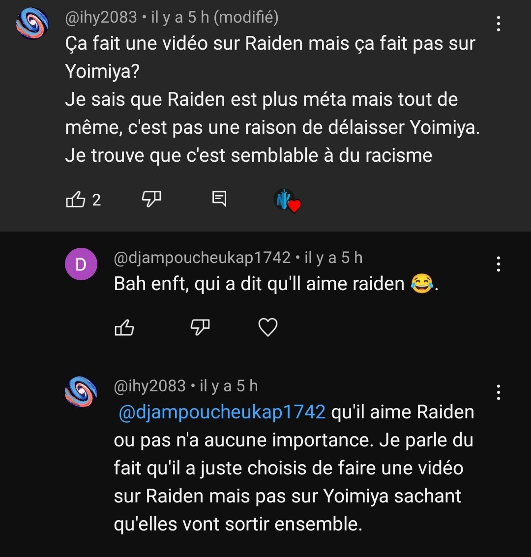 Nokapt's tweet photo. Désolé à tous les artificiers, je vous ai discriminé en sortant cette vidéo sur Raiden 😔 https://t.co/CGhmHgiBqJ