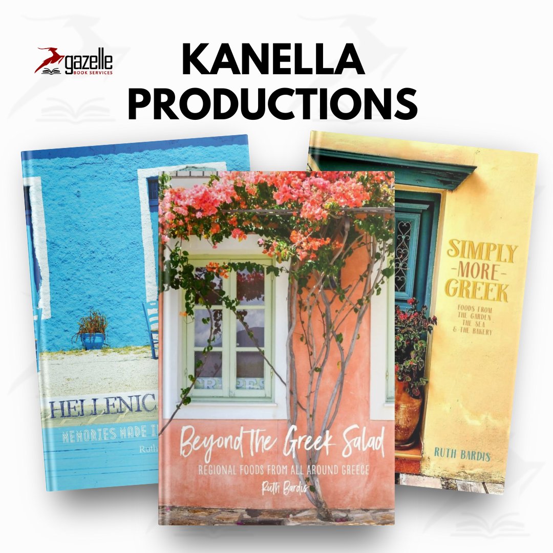 Indulge in these delicious titles - full to the brim with gorgeous Greek recipes and pictures 😍🍴

#gazellebooks #kanellaproductions #greekcookbook