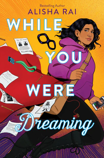 Happy pub day to the paperback edition of While You Were Dreaming by @AlishaRai! In this Phenomenal Book Club pick, Sonia goes viral after saving her crush’s life in disguise, and must hide her identity to protect an undocumented family member.