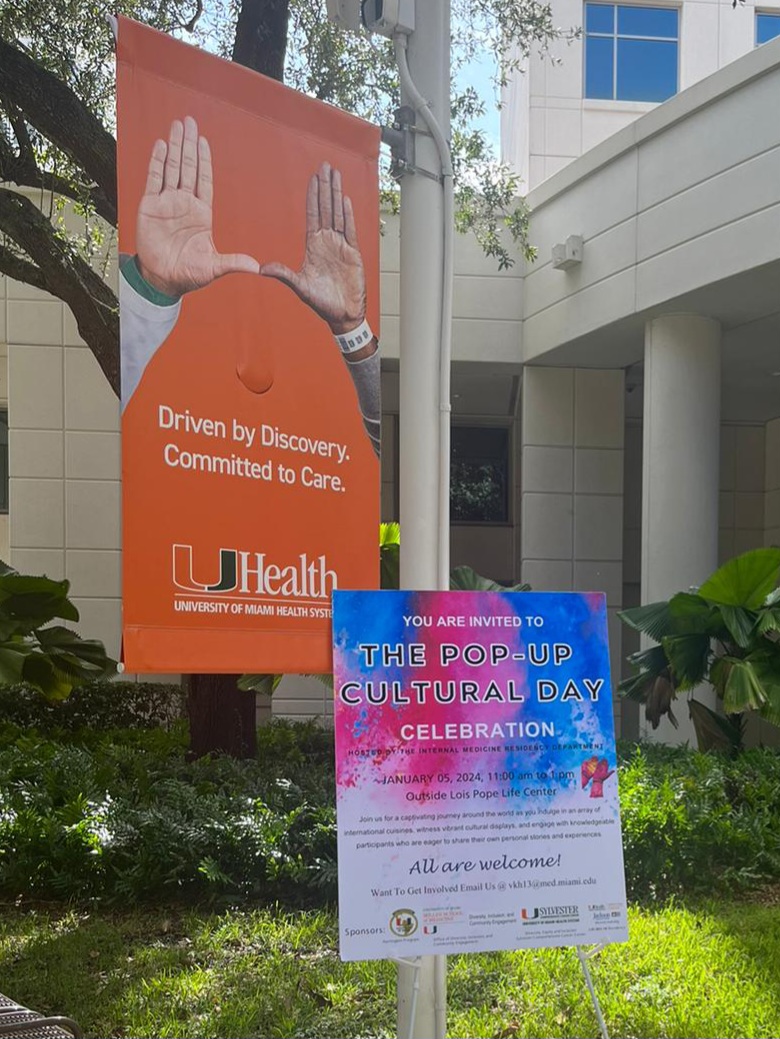 Thank you to all the residents @UmJmhIMRes that participated in our Pop-Up Cultural Day! We all smile in the same language! Thank you to our sponsors @Travel_StLucia @UMIntlMedInst, ODICE @umiamimedicine , @sophiahlge from @SylvesterCancer