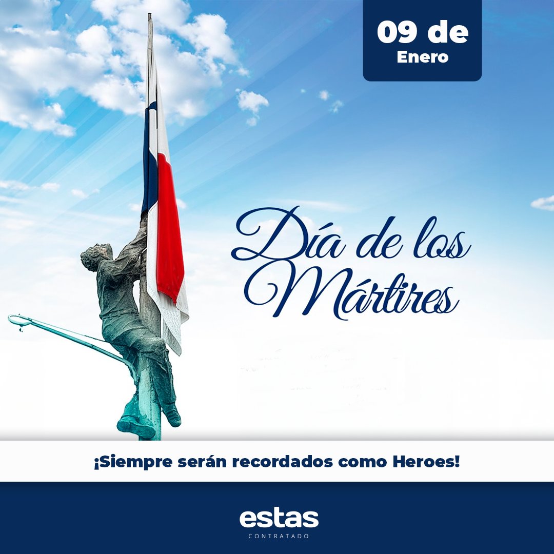 ¡Hoy recordamos estos héroes que se convirtieron en símbolo de la lucha panameña por la soberanía sobre el Canal!🇵🇦