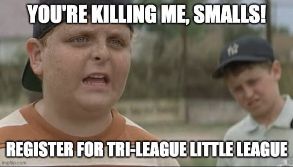 2024 online registration is open ! TriLeaguelittleleague.org