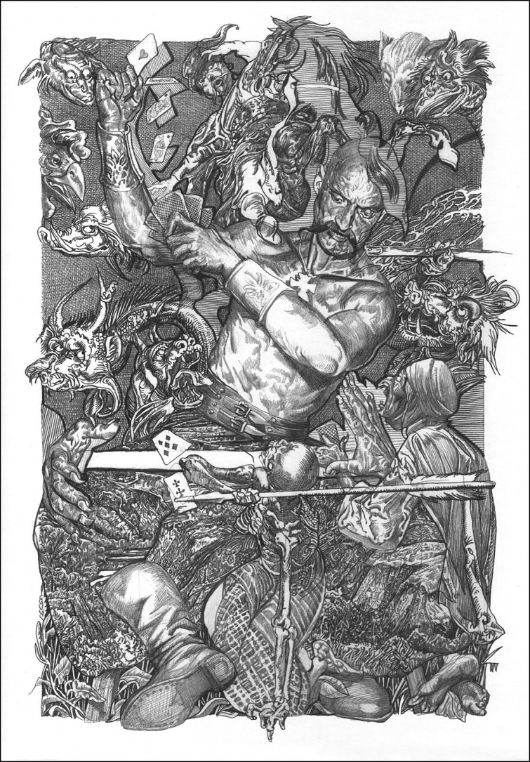 Тред улюблених українських художників (пізніше зроблю подібне по ілюстраторам)

Сергій Якутович 
Колись побачив його деталізовану графіку до Гоголя і зафанатів. У дитинстві пробував навіть перемальовувати, а зараз маю артбук з більшістю робіт