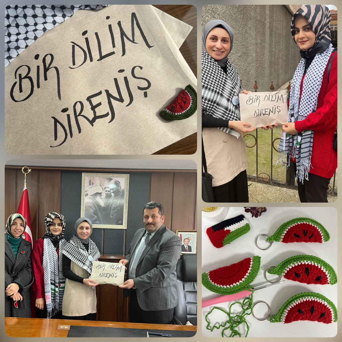 AmasyaKYGM's tweet photo. ✨Gümüşhacıköy Yurt Müdürlüğümüzde Manevi Danışmanımız  Elif DAVULCU önderliğinde başlatılan Müdürlüğümüzde barınan öğrencilerinde katıldığı *Filistin için Bir Dilim Direniş projesi* kapsamında örülen anahtarlıklarıdan elde edilen 40.000 TL' bagış gelir

@GSB_KYGM @gencliksporbak https://t.co/qoQ1v6Ea2Y