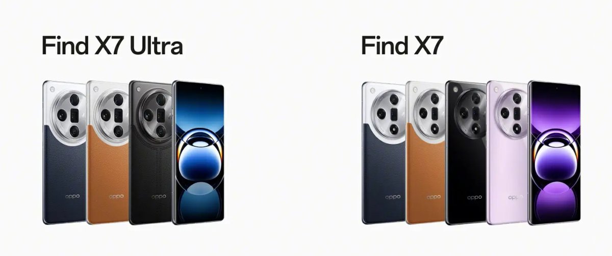 shenghao_bai's tweet image. Yesterday, OPPO launched its brand new flagship Find X7 Series models in China. 
Key updates:
1. Bring Generated AI function to smartphone. 
2. Ultra models firstly adopt dual periscope cameras.
3. Upgraded Hassellblad phtotgraphic system.
4. Chip-level privacy security capacity.