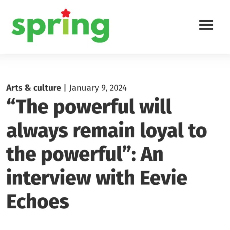 eevieechoes's tweet photo. Album's out tomorrow. Set your clocks for midnight 🥀❤️⌛

Also a brand new interview with @springmagca where we talk music, class war, local eats and some of my favorite bands in the scene rn 🏳️‍🌈⛓️🏳️‍⚧️
https://t.co/9DcjISty9J https://t.co/x4coeiJPKS