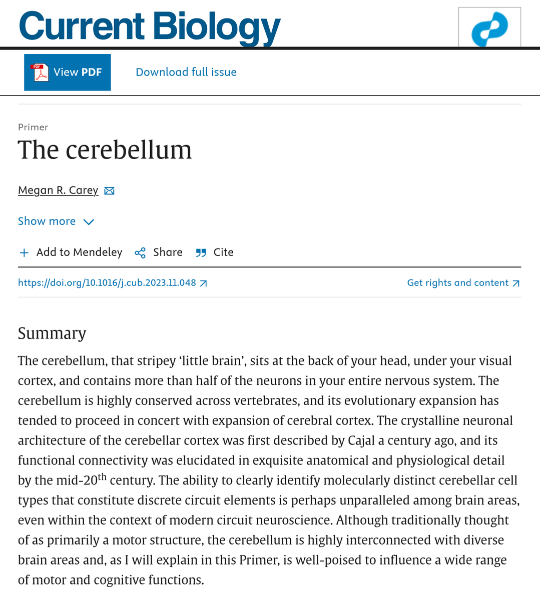 PessoaBrain's tweet photo. Cool short review on the cerebellum, not so simple after all...
https://t.co/wVq1GsaL2A https://t.co/v3bLm9rsp1