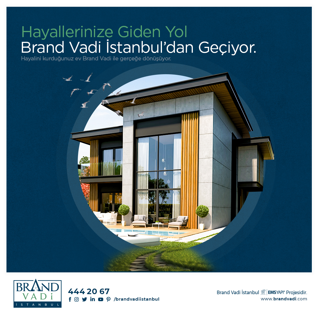 Detaylı Bilgi icin;

brandvadi.com
ems-yapi.com
444 20 67

#emsdegerkatar #emsyapı #brandvadiistanbul #istanbul #villa #türkiye #beylikdüzü #büyükçekmece #mimari #proje #satilik #ev #evdekorasyonu #architecture
