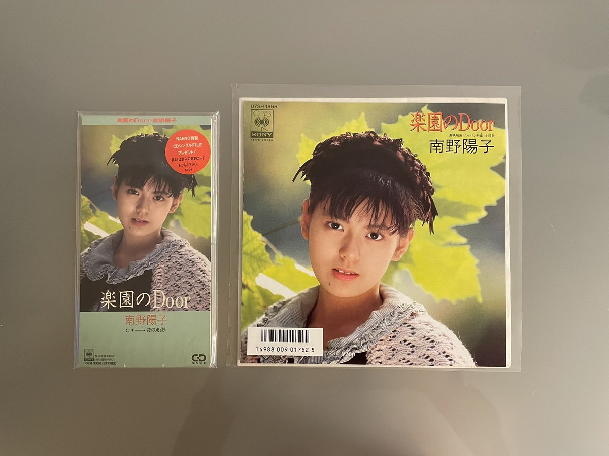 南野陽子　楽園のDoor 告知ポスター　新品 南野陽子 楽園のDoor 告知ポスター Yoko Minamino (南野陽子