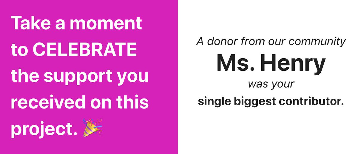 🥳TY <a href="/DonorsChoose/">DonorsChoose</a> for starting the year off with a Splash of Color with this DC project. <a href="/RalphRMcKeeCTE/">Ralph R. McKee CTE High School</a> 's former principal, Ms. Sharon Henry, continues to support her babies 😍Maybe some day I'll have the honor of meeting her❤️ <a href="/KamillahMHanks/">CM Kamillah Hanks</a> <a href="/DrMarionWilson/">Dr. Marion Wilson</a> <a href="/craignewmark/">craig newmark</a>