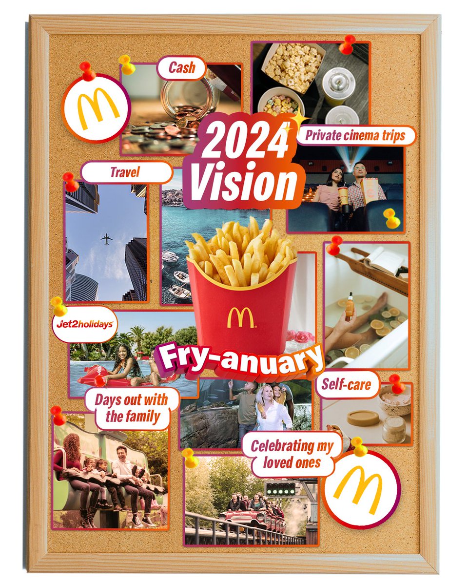 Manifesting made easy  🫶 Check out the 25,000 Fry-anuary prizes up for grabs in the McDonald’s App. Make sure you’re signed up to MyMcDonald’s Rewards and opted in for your chance to win 🍟