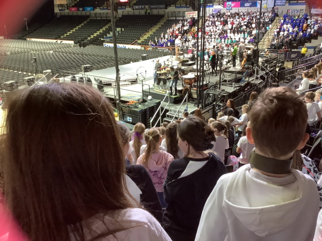 robwilkprimary's tweet photo. We have arrived @YVconcerts and are rehearsing ready for tonight! Lots of very excited children here! #RWPAmusic @eboractrust https://t.co/ERDZuFwENn