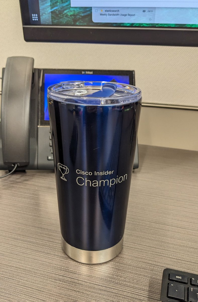 Coffee tastes better in my new cup 🙌
#CiscoChampion