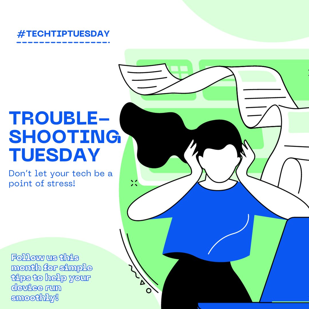 GCISDigital's tweet image. 🛠️ Welcome to Troubleshooting Tuesday! 🛠️ Introducing Troubleshooting Tuesday! Your go-to guide for tackling digital dilemmas. We&apos;ll drop handy tips each week to keep your devices in top-notch shape. Follow for more!🚀 #TroubleshootingTuesday #TechTipTuesday #DigitalLearning