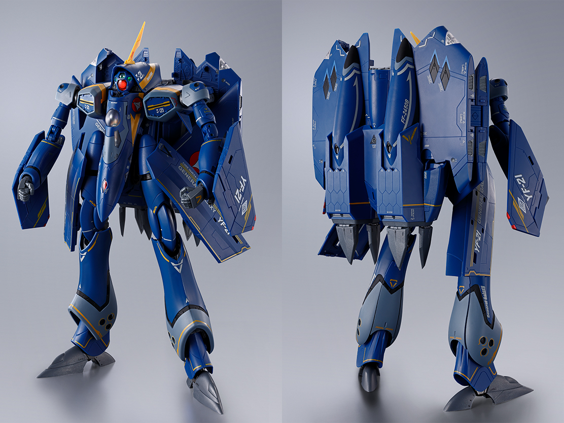 マクロスプラス」より「DX超合金 YF-21（ガルド・ゴア・ボーマン機