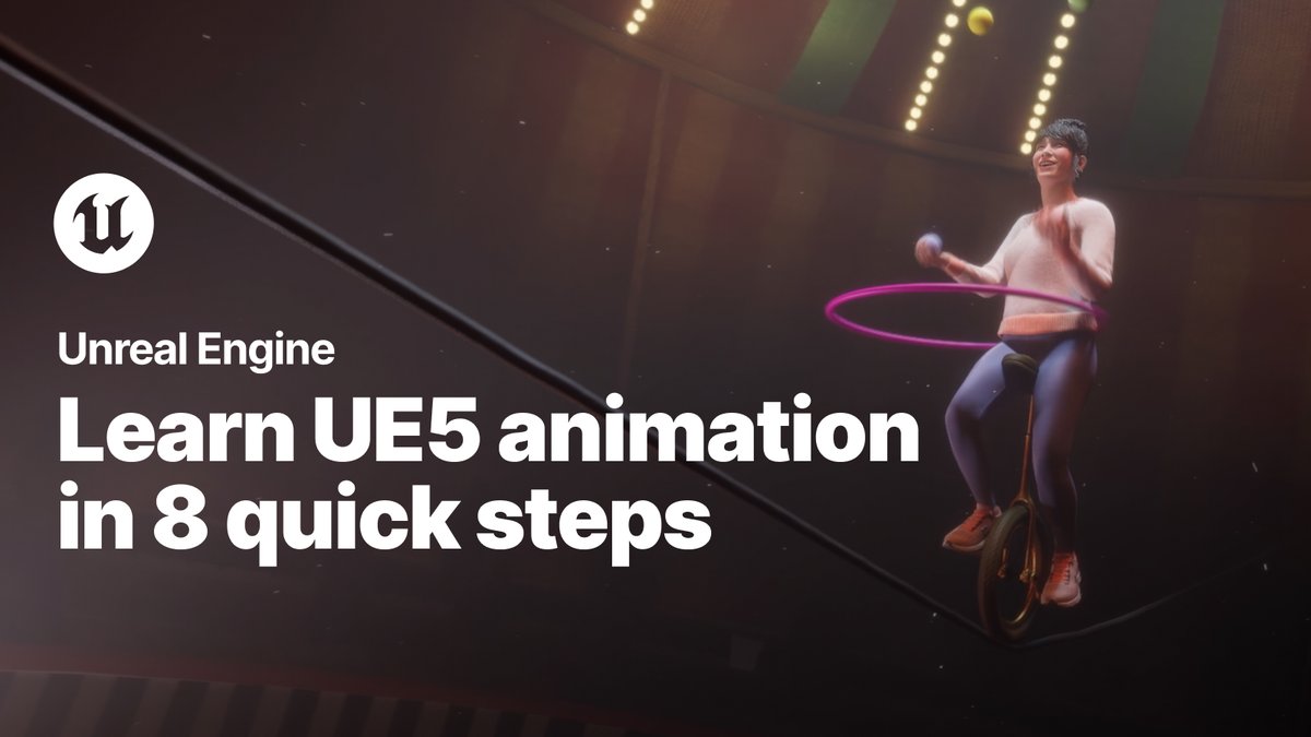 Make it your New Year's resolution to learn animating in Unreal Engine 5.3 📽️

Get started with our Tips &amp; Tricks playlist here!: epic.gm/animating-in-u…