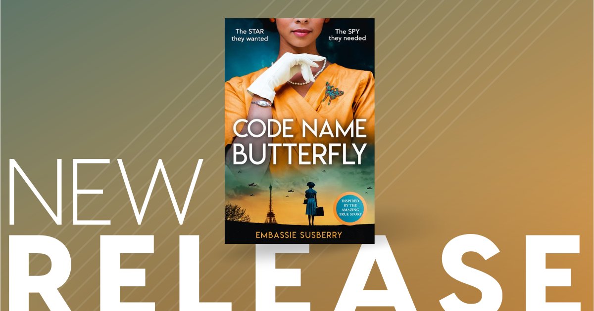 HarperCollinsCa's tweet photo. For fans of Kate Quinn and Marie Benedict, #CodeNameButterfly by @EmSusberry is a wartime epic about love, bravery and fighting against prejudice in all its forms—on sale today! https://t.co/IaVHclQeO5 https://t.co/iI69oLCbne