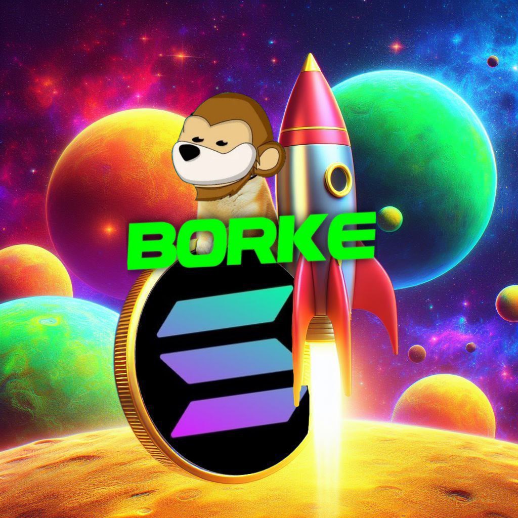 BorkeSol's tweet photo. $BORKE ready to fly to the moon! Prepare your bags and let's soar together towards success. 🌕🚀 #ToTheMoon #BORKE https://t.co/ulSwMeBZXP