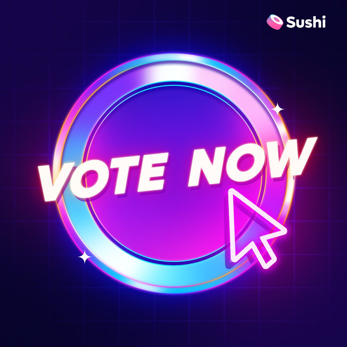 SushiSwap's tweet photo. Reminder to check out &amp; vote on these 2 live proposals:

1. New Treasury Diversification Proposal for Sushi with @FydeTreasury

https://t.co/qphH6CuStb

2. Discourse [RFC] Algebra x Sushi: Bringing @CryptoAlgebra Integral (V4) to Sushi

https://t.co/7ATJSK0cdc

Vote now! https://t.co/kKISFlmSCR