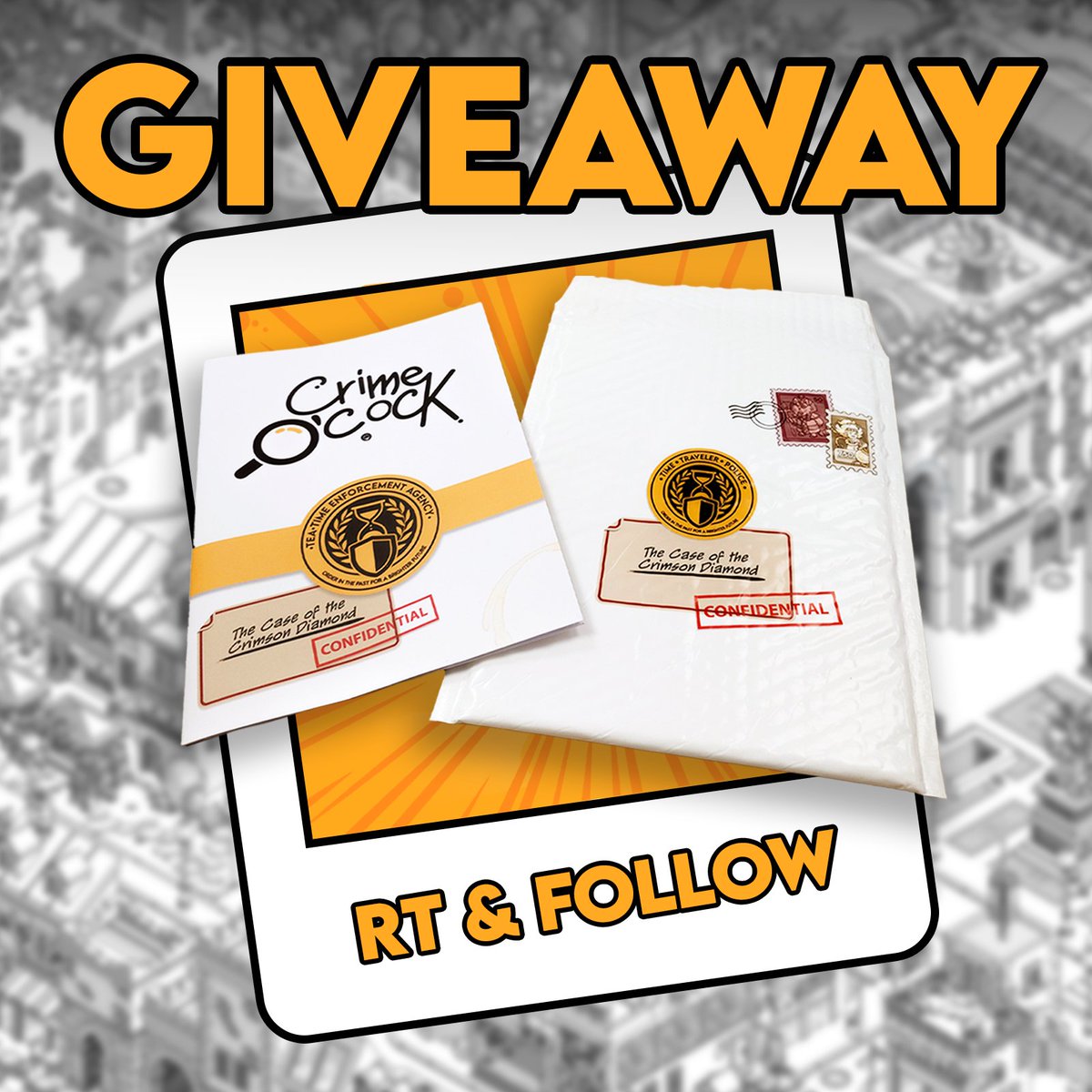 MaxEnt_Casual's tweet photo. Try to win your #CrimeOClock Kit!
The kit will include the game for PC or Switch, some goodies, and an exclusive physical case for you to solve!
5 winners will be chosen. To participate:
RT and follow @JustForGames.
#CrimeOClock https://t.co/XNzzNjtkDK