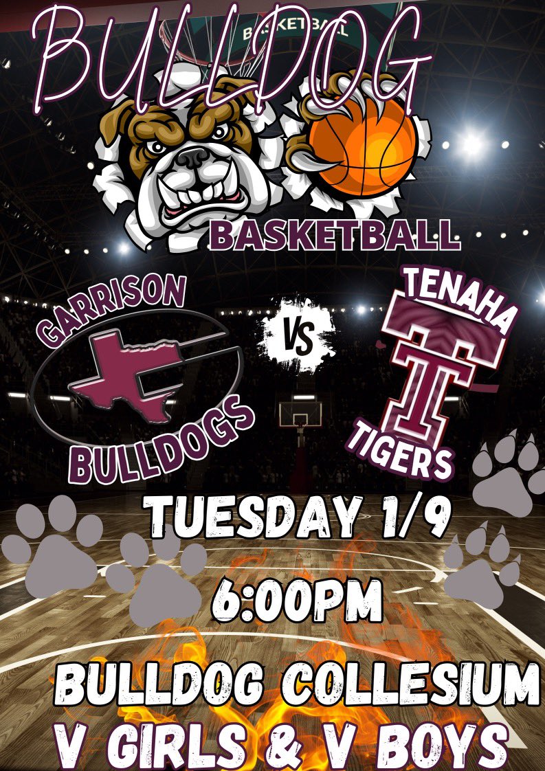 Garrison Bulldog Basketball tweet media