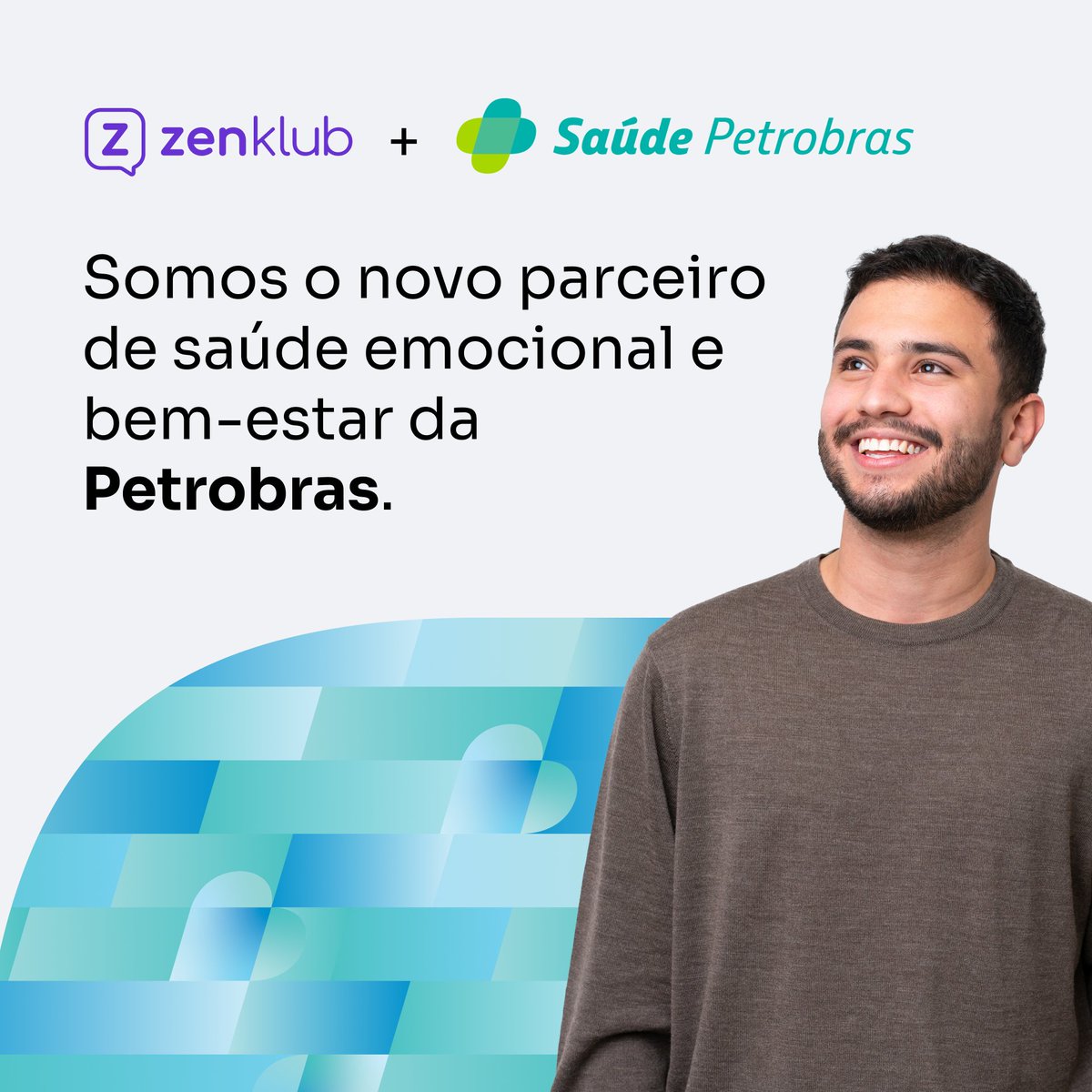 Estamos orgulhosos de sermos parceiros da @Saúde Petrobras no Programa Cuidar | Saúde Mental. É uma parceria incrível que nos permite levar apoio e cuidado de saúde mental aos beneficiários da maior empresa do Brasil. 💜💚💙
