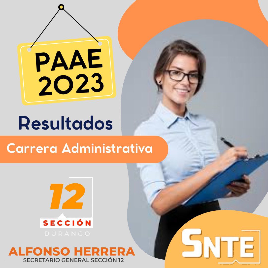 Snte12Durango's tweet photo. CARRERA ADMINISTRATIVA

#UnoSomosTodos 🙋🏻‍♀️🙋🏻‍♂️

Estimados compañeros del PAAE, se les da a conocer los resultados de la dictaminación del Programa de Carrera Administrativa Etapa 2023, ¡¡Felicidades!!
 
#Sección12 #SNTE
#VamosPorElDespegueSalarial https://t.co/Pwf9pKReax