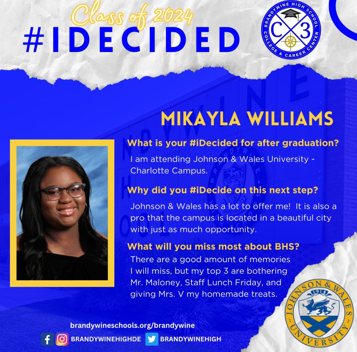 Brandywine High School tweet media