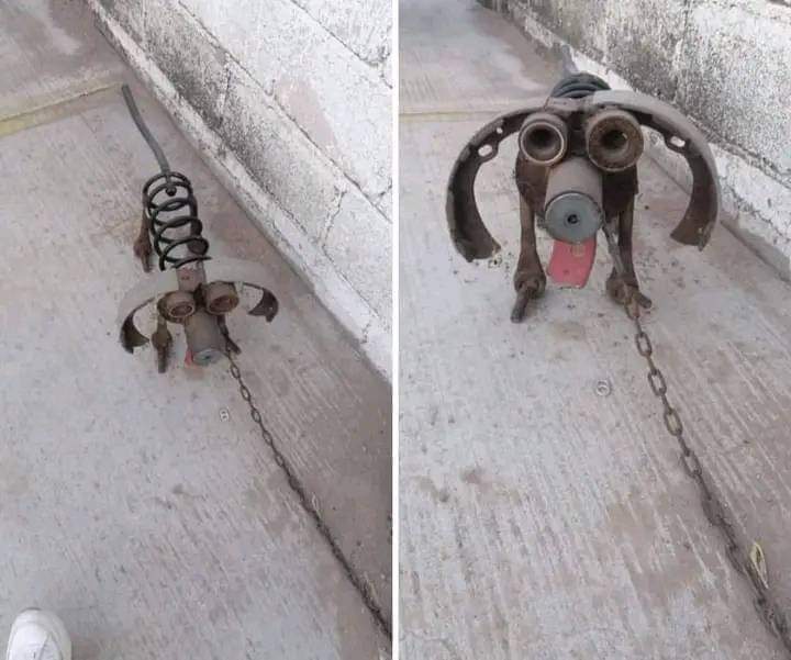 El perrito que hizo <a href="/DarkAnjel_/">el tipo que forja cuchillos. blacksmith</a>