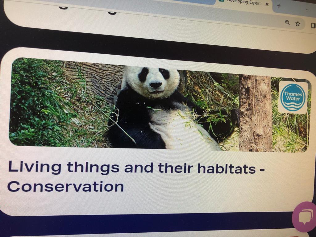 I have a good friend who is a teacher in a state-funded primary school in Oxfordshire.

Yesterday they started teaching a module on "Living things and their habitats" using a national science scheme from "Developing Experts".

You'll never guess who's sponsoring it...
