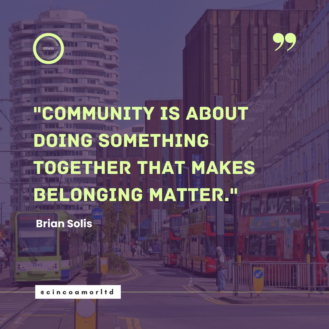 Community is a top priority for us at Cinco, as we are dedicated to nurturing connections and relationships within the heart of Croydon, which we proudly call our home. #cincoamor #community #croydon #explore