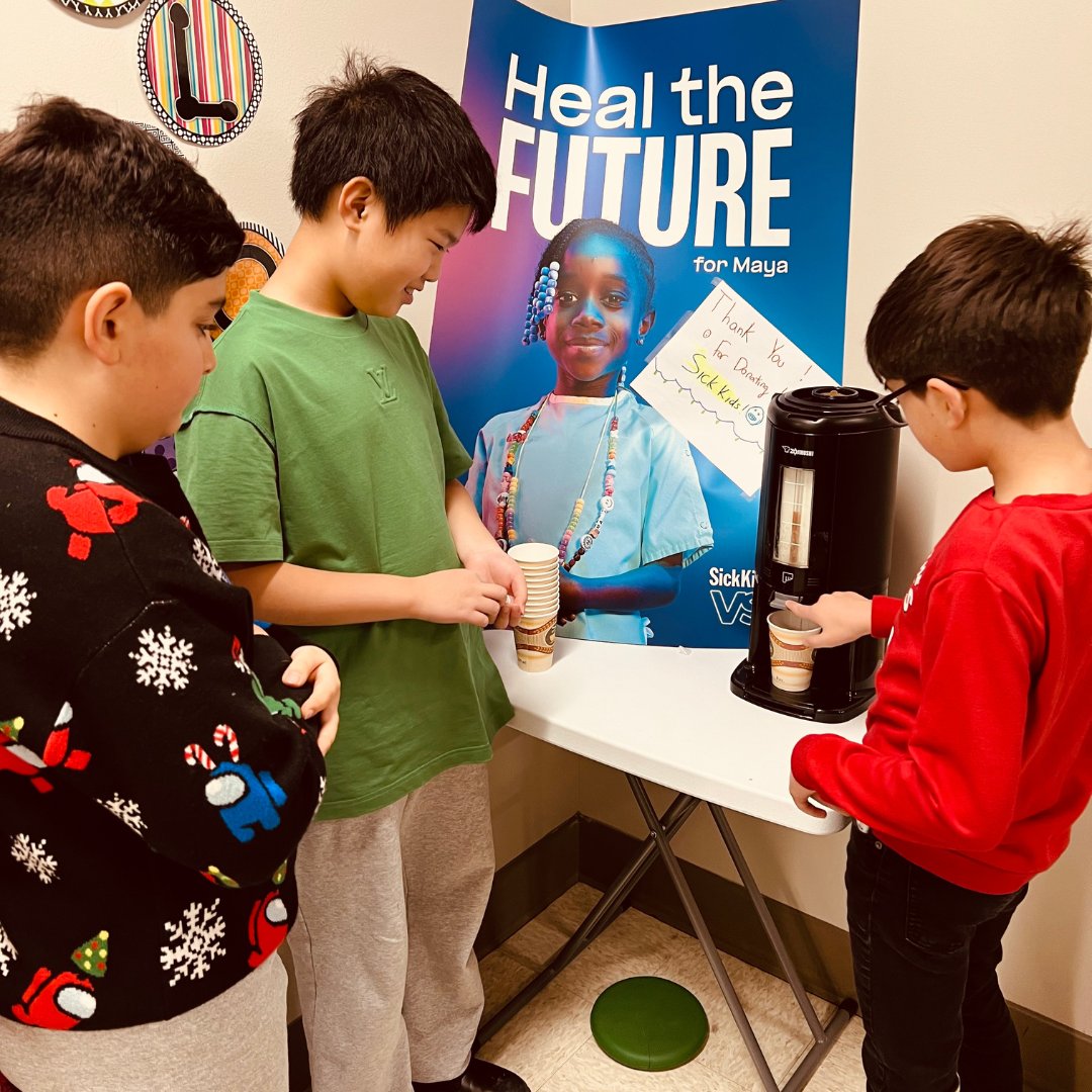 bayviewglen's tweet photo. Our Grade 5s delved into financial literacy by running a hot chocolate stand and raised an impressive $421 for SickKids! Our enriched curriculum aims to foster competence in all aspects of life. Learn more https://t.co/nJIU0gfOPj #BVG2024 #BVGLeadingEdge #BVGLower #BVGLowerSchool https://t.co/1GAA1jx9ZZ