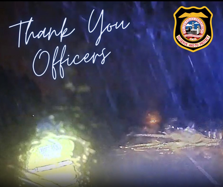 OpelikaPD's tweet photo. We appreciate our officers everyday, but on days like these, when no one wants to be out in these weather conditions, we are extra appreciative for everything they do to serve our community. #LawEnforcementAppreciationDay #TogetherOpelika https://t.co/Mzm0qg1jme