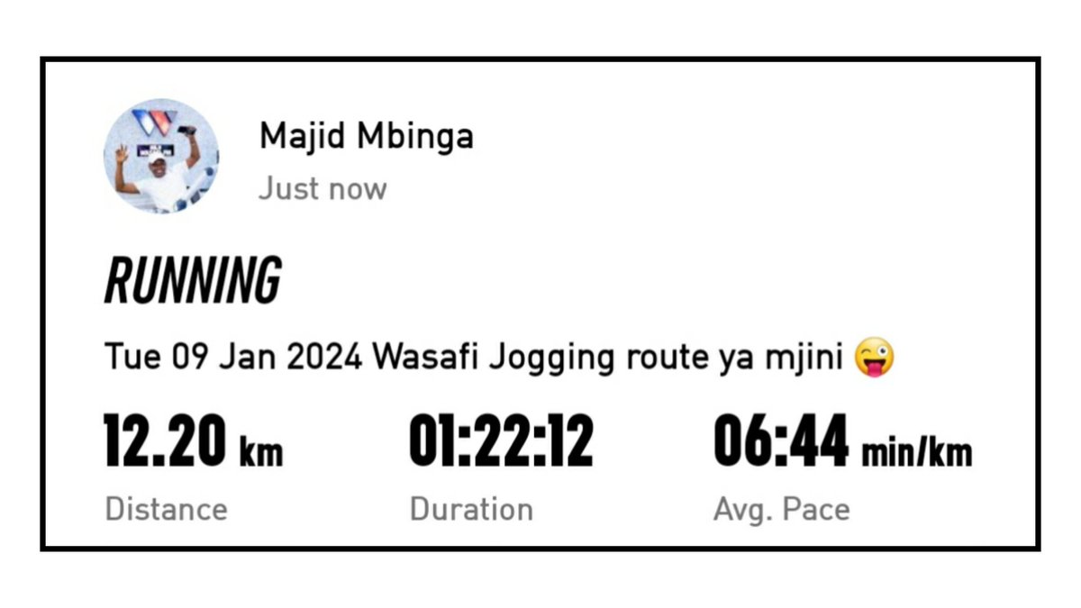 ankali_mambi's tweet photo. #DearMsomi Jioni ya leo zimekatika 12.20km route ya city center na wakali wa mazoezi Wasafi Jogging #TOTRunners #Jogging4Life ✍ https://t.co/LuBSQKXOLe