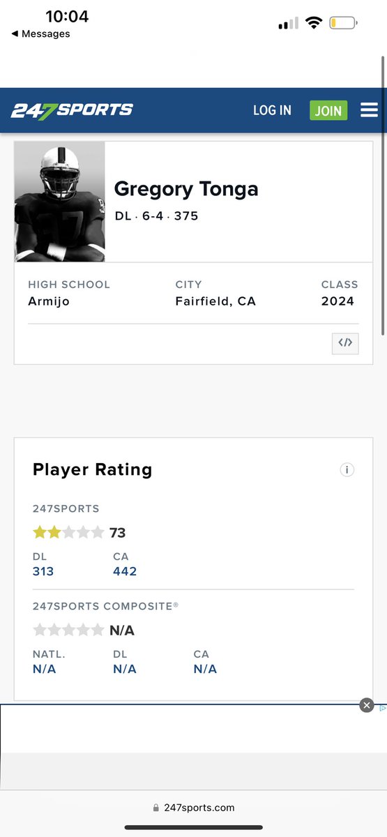 Gregory_Tonga's tweet photo. Blessed to receive my Player card and Having 2 Stars ⭐️⭐️ added to my name, thanks to @BrandonHuffman Appreciate it!!! @Coach_MosleyAHS @Nicoe_H__ @coachhaynes711 @KelleyBeMoore @CoachRichardsOL @Stevenwynn51 @NateLealaoSUU @CoachDovey @CoachManningWOU @WPlemons @ttherzog https://t.co/dPpq1KwRnW