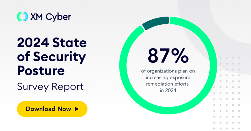 XMCyber_'s tweet photo. Learn from CISOs and Security decision-makers how to protect your organization’s critical assets and improve security posture management in 2024.