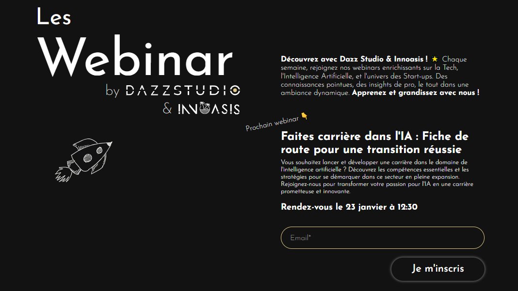 RemiCto's tweet photo. Booste tes revenus de chez toi ! Data Scientist, Développeur IA, LLM ? 🔥 C'est le moment !

📅 23 janvier, 12h30 - Webinaire 'Carrière dans l'IA' avec Morgan,notre expert.

Inscris-toi ⬇️
https://t.co/x1vuhNabMF