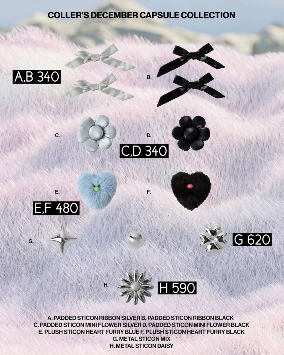 ilysbears's tweet image. รับพรี #Coller 

• ราคาในภาพ / มัดจำ 50%

─ 💌 24฿ เก็บตอนของถึงไทย
─ ✈️ รอ 7-10 วัน หลังส่งกลับ
─ 💬 dm ค่ะ
#ตลาดนัดnewjeans #พรีออเดอร์เกาหลี