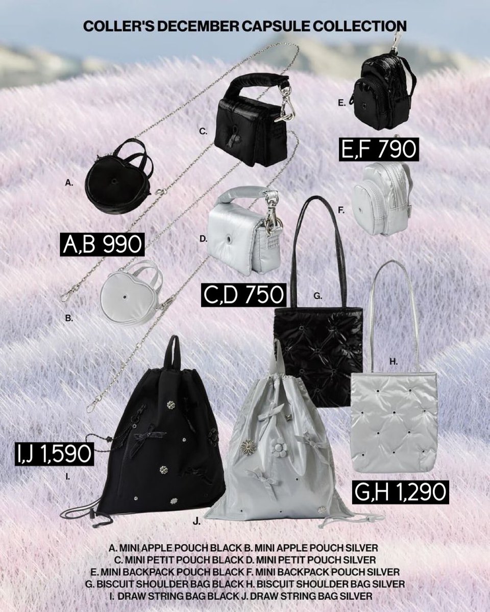 ilysbears's tweet image. รับพรี #Coller 

• ราคาในภาพ / มัดจำ 50%

─ 💌 24฿ เก็บตอนของถึงไทย
─ ✈️ รอ 7-10 วัน หลังส่งกลับ
─ 💬 dm ค่ะ
#ตลาดนัดnewjeans #พรีออเดอร์เกาหลี