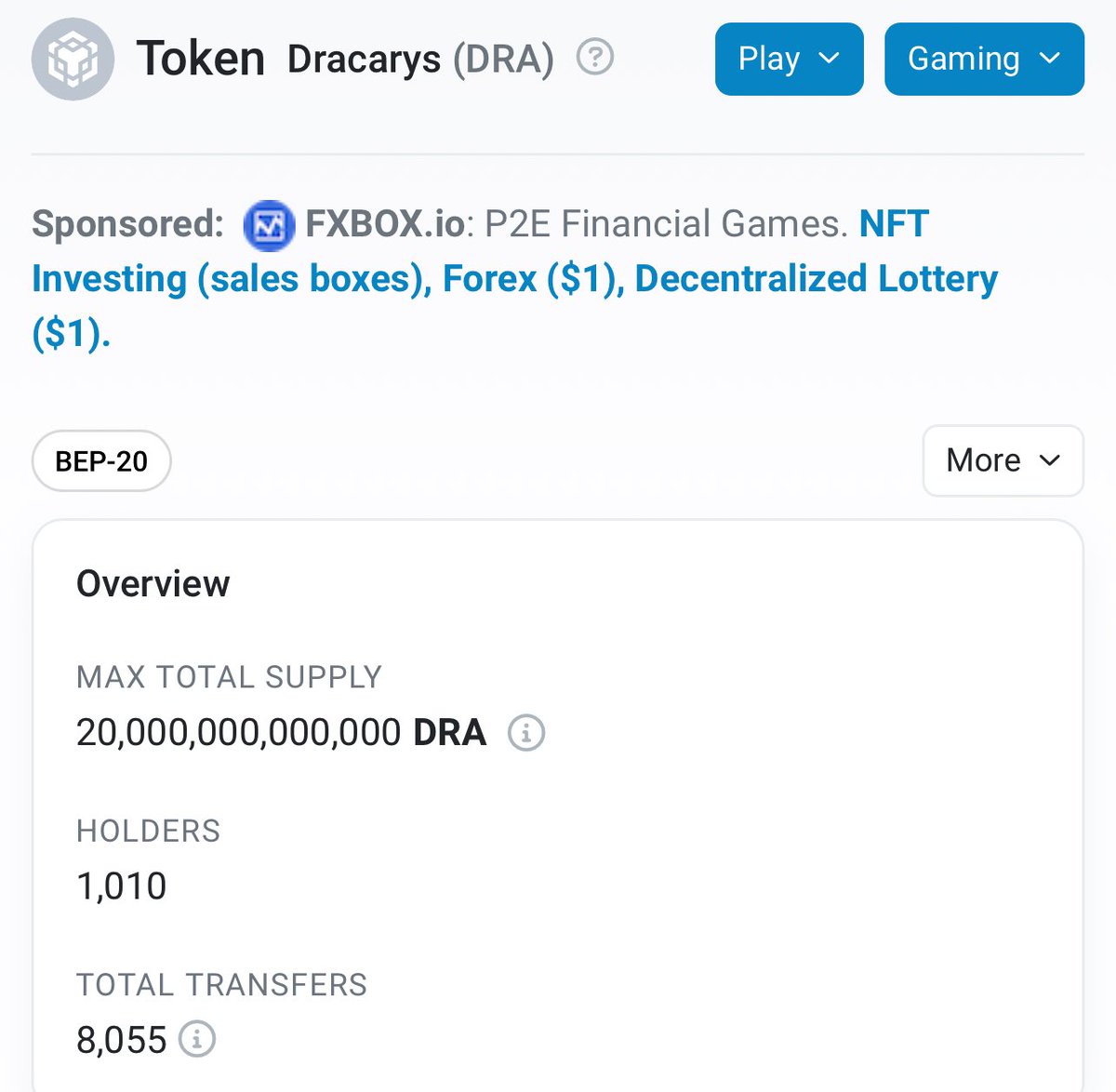 dracoinbsc's tweet photo. Done 1000 Holder ✅
5.000 Holder ⏳ https://t.co/tzF0lXZXrc