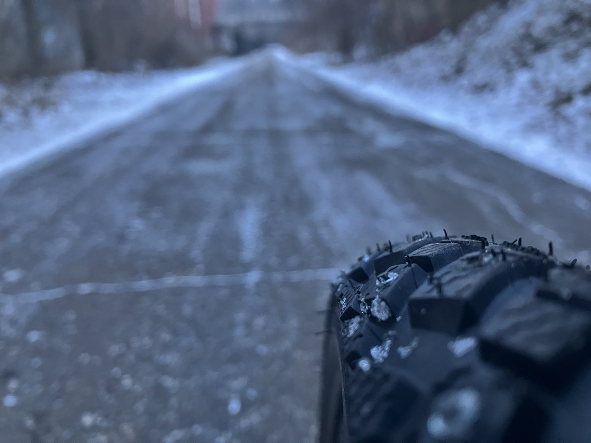 BikinMike_InMSP's tweet image. Played every cyclist’s favorite game this morning. Many thanks to @lowertownbike for making “Will I Slip?”  an easy game with some dope snow tires! I’ve never felt better on two wheels!
