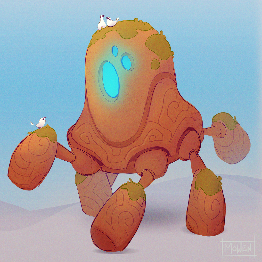 Six-Legged Golem for #Creatuanary