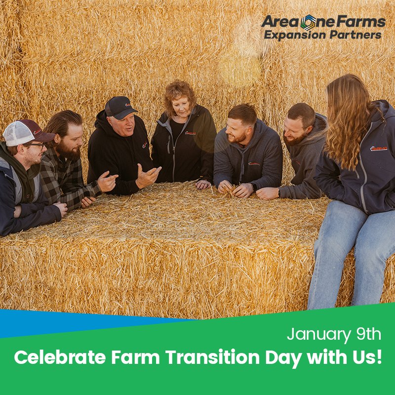 AreaOneFarms's tweet photo. Celebrate Farm Transition Day with Us! - January 9th

Today at Area One Farms we are excited to celebrate Farm Transition Day! This special day isn't just about celebrating the past, it's about paving the way for the next generation of farmers.

At Area One Farms, we understand that transition is about more than just retirement, it is about leaving a legacy and mentoring the next generation of farmers. Celebrate succession and intergenerational family farms with us today!

Share your transition and succession plans with us today: https://t.co/wnjnzuripw