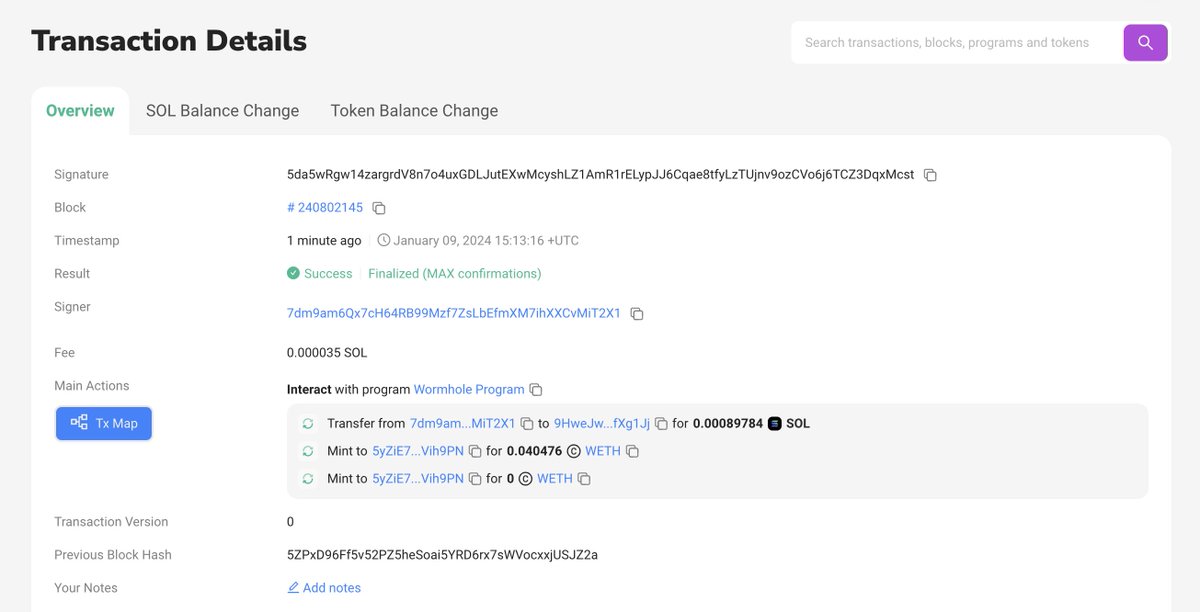 Kasem_NFT's tweet photo. @DamiDefi "I just make threads to engagement farm and clearly have no understanding of how to read the blockchain"
If you were to spend more than a minute looking at the mint authority, you would have noticed that all the transactions were interactions with Wormhole Program https://t.co/ljQSYPrCxk