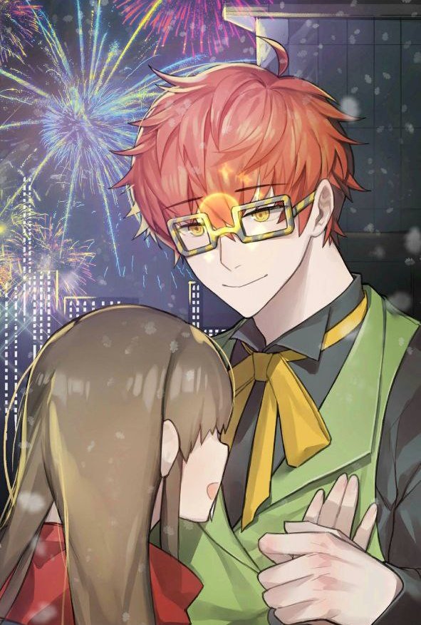HanHyejin_'s tweet photo. My favourite red head ❤️
#mysticmessenger #707 #defenderofjustice707 #saeyoung #choitwin https://t.co/w0mo2XhX8P