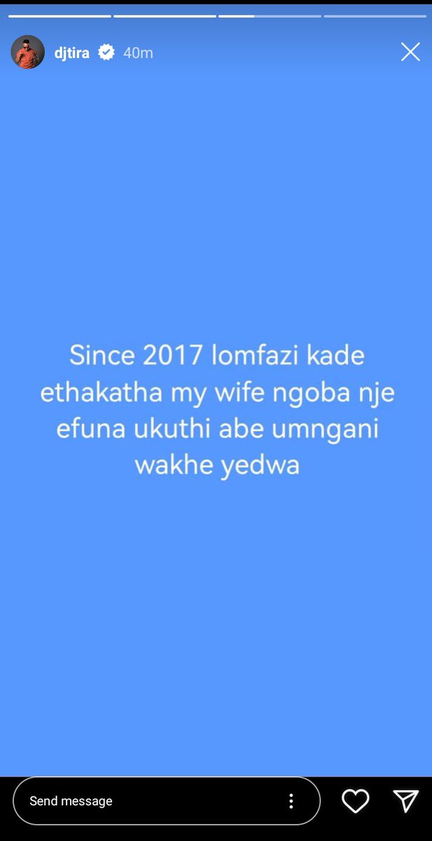 MDNnewss's tweet photo. DJ Tira says there's a woman bewitching his wife since 2017, because she want to be her only friend.. https://t.co/CqzyVRtWBo