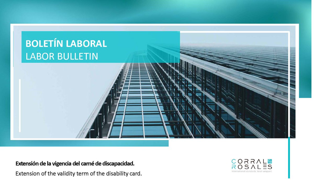 CorralRosalesEc's tweet photo. #Labor 📰 Extension of the validity term of the disability card. Read more in the following link ➡️ https://t.co/UfD8bH880S https://t.co/mAG38Bq8ri