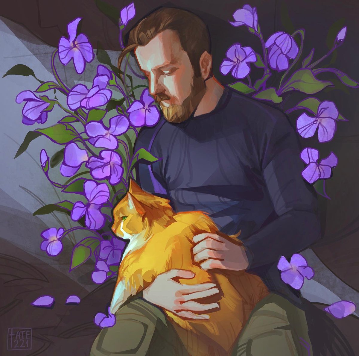 Ukrainian poet Maksym Kryvtsov and his cat were killed by russia on 7th of January.

#russiaisaterroriststate