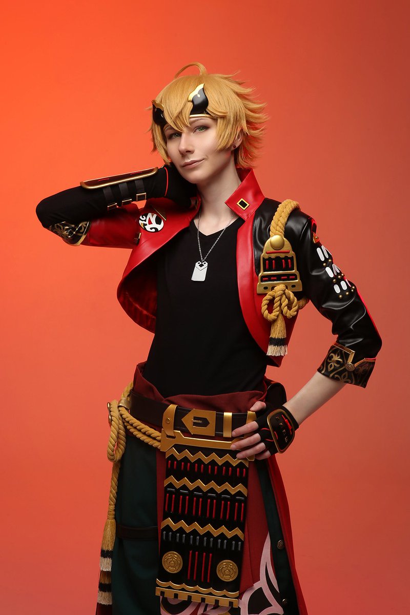 Happy birthday, Thoma! ❤

Photo: <a href="/Nadin669/">Serana</a>

#Thoma 
#GenshinImpact
